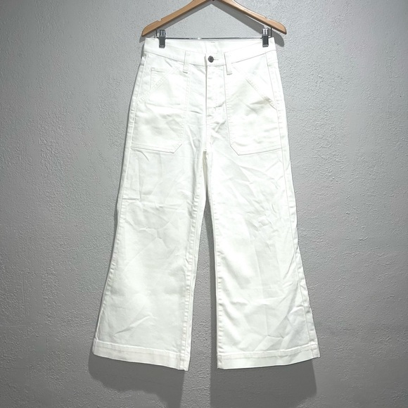 Time and Tru Jeans Time And Tru White Flare Wide Leg Jeans Poshmark